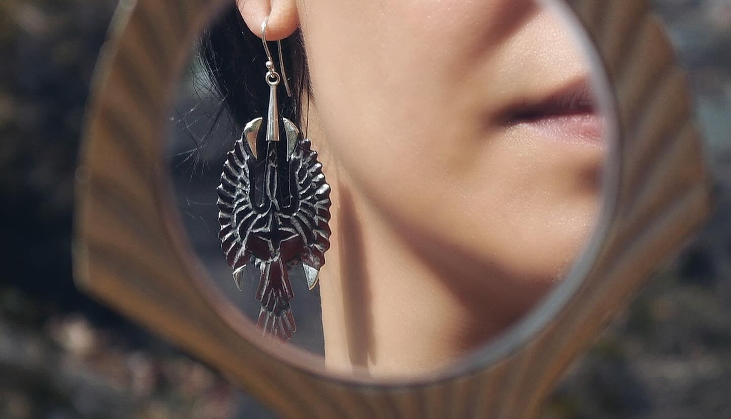 Anhinga Earrings