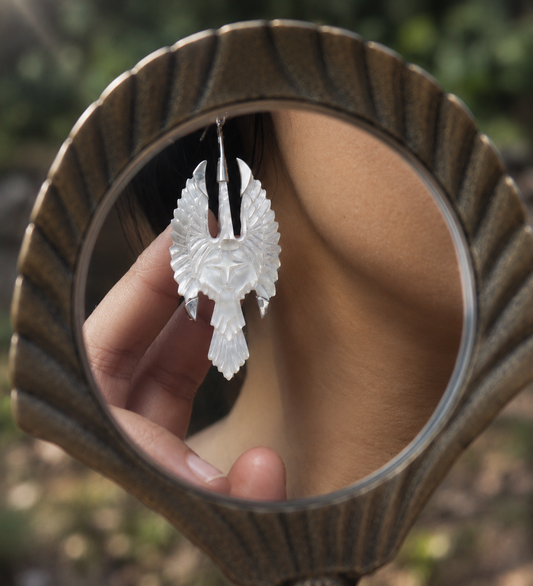 Anhinga Golden Earrings