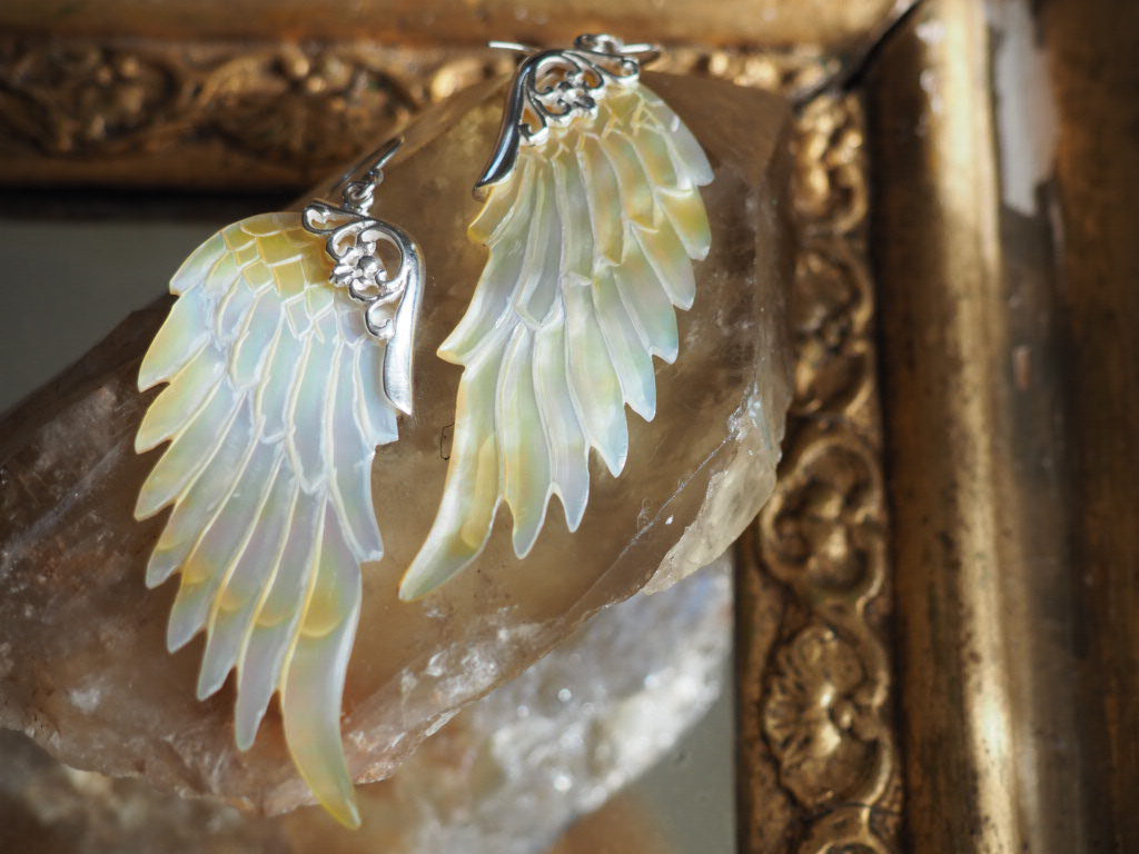 Golden Shell Angel wings