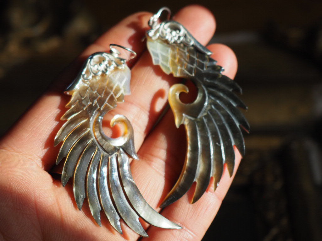 Angel Shell Earrings