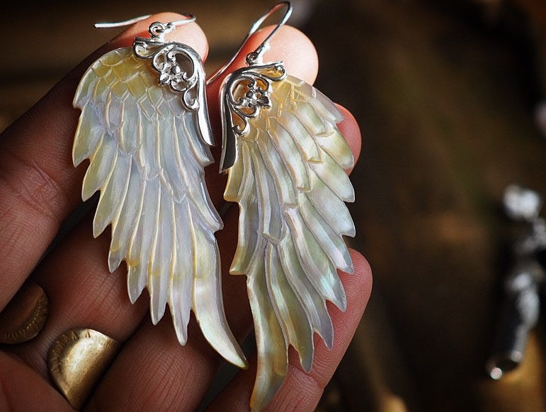 Golden Shell Angel wings